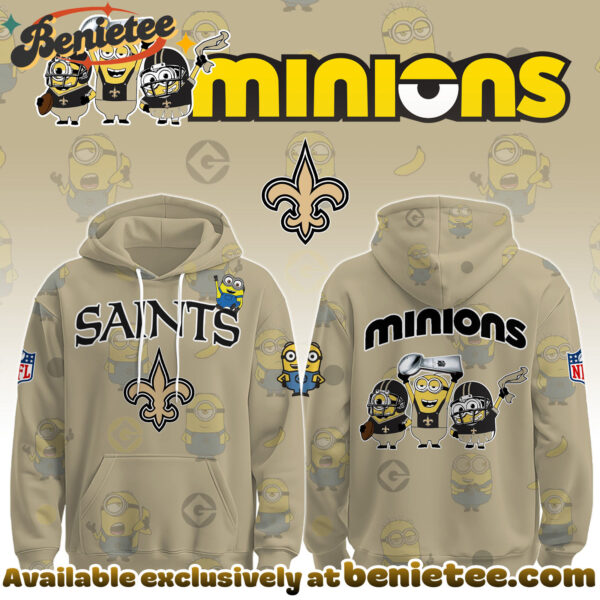 New Orleans Saintsx Minions Limited Edition - Selling Out Fast Hoodie, Sweatshirt, T-shirt