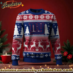 New York Giants 2025 Christmas New Ugly Sweatshirt, All Team NFL