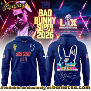 New York Giants x Bad Bunny Super Bowl 2026 Combo Hoodie, Sweatshirt, Tshirt