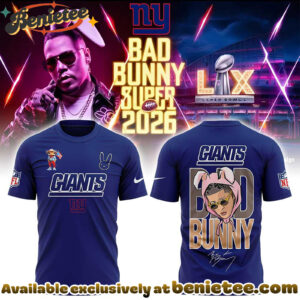 New York Giants x Bad Bunny Super Bowl 2026 Tshirt, Sweatshirt, Hoodie V2