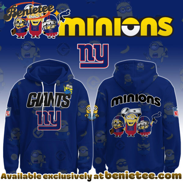 New York Giants x Minions Limited Edition - Selling Out Fast Hoodie, Sweatshirt, T-shirt