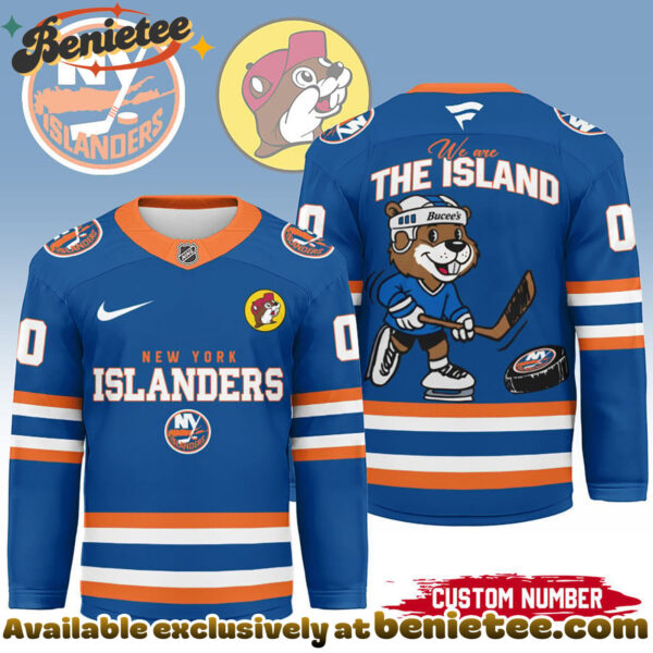 New York Islanders Premium NHL Bucees Personalized Hockey Jersey