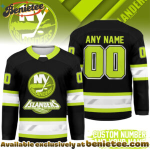 New York Islanders Premium NHL Hi-Vis Hockey Spirit Custom Name and Number Jersey