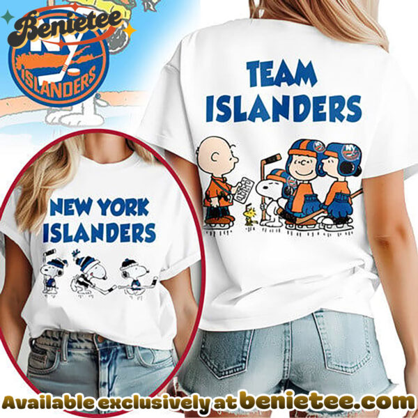New York Islanders Premium NHL Peanut Hockey T-shirt