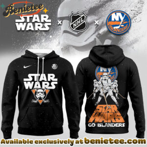 New York Islanders Premium NHL Star Wars Imperial Trooper 3D Hoodie