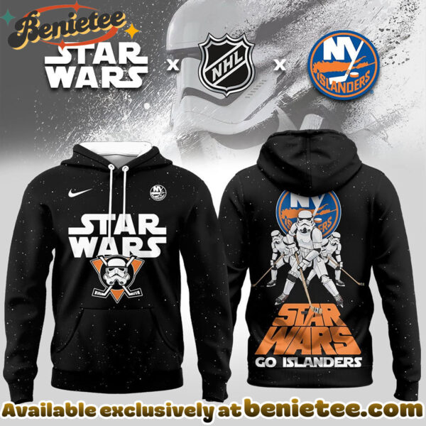New York Islanders Premium NHL Star Wars Imperial Trooper 3D Hoodie