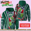 New York Jets x The Grinch Christmas Football Hoodie Limited Edition-3D Unisex Hoodie