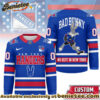 New York Rangers Premium NHL Bad Bunny Hockey Jersey NY