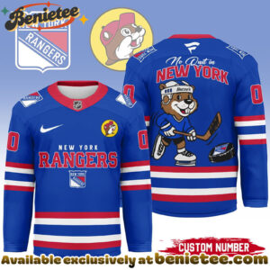 New York Rangers Premium NHL Bucees Personalized Hockey Jersey