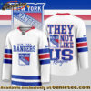 New York Rangers Premium NHL They Not Like Us Hockey Jersey