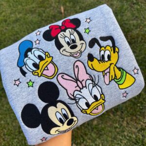 Mickey & Friends Embroidered Sweatshirt