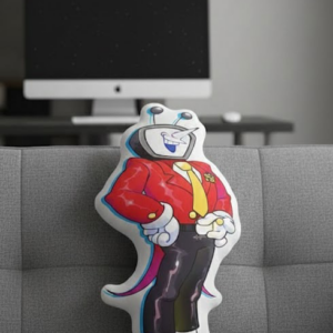 Tenna Character Pillow, Deltarune Pillow