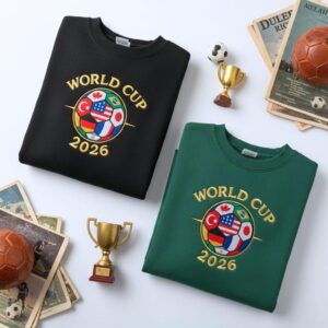 Embroidered World Cup 2026 Sweatshirt, Political Soccer Fan Gift Shirt, Sports Apparel, World Cup 2026 Sweater