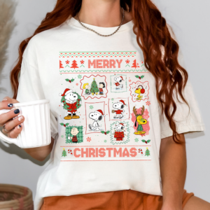 Snoopy Christmas Shirt, Charlie Brown Christmas Sweatshirt, Peanuts Christmas Hoodie, Christmas Family Sweater, Christmas Gift