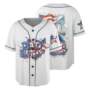 Bad Bunny All Albums & Tours Jersey 2016–2025, Music Fan, Tour Merch Vintage Baseball Jesey