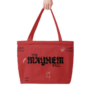 Organic Cotton Eco Tote Bag: Mayhem Ball Opera Haus Graphic Design