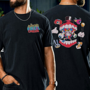 Amazing Digital Circus Tshirt, Circus Characters Pomni and Friends Tshirt, Circus Theme Tshirts