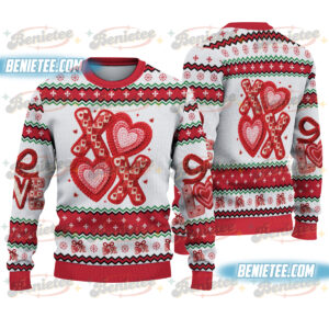Valentines Day XOXO Ugly Sweater, XOXO The Original Love Letter Sweatshirt, Love Day Shirt