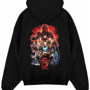 Stranger Things Season 5 Back Hoodie