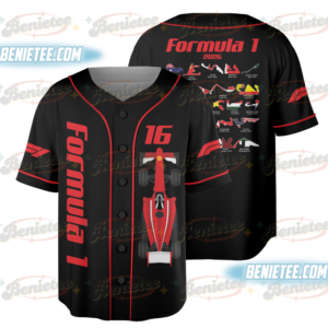 Formula Racing Cars Baseball Jersey,F1 2026 Season Jersey