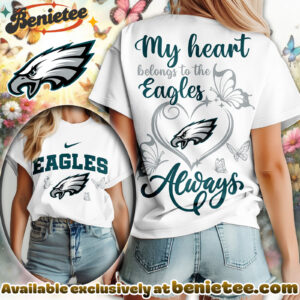 Philadelphia Eagles Premium NFL Butterfly Women Shirt, Hoodie, Sweatshirt