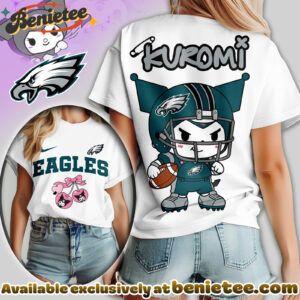 Philadelphia Eagles Premium NFL Kuromi Women Shirt
