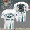 Philadelphia Eagles Premium NFL Law Enforcement Tribute 3D Shirt