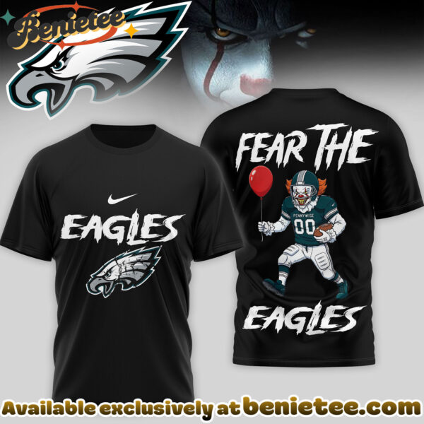 Philadelphia Eagles Premium NFL Pennywise 3D Shirt