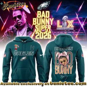 Philadelphia Eagles x Bad Bunny Super Bowl 2026 Combo Hoodie, Sweatshirt, Tshirt V2