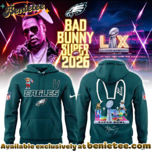 Philadelphia Eagles x Bad Bunny Super Bowl 2026 Combo Hoodie, Sweatshirt, Tshirt V3