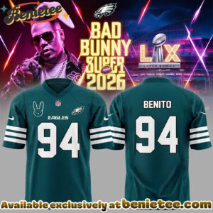 Philadelphia Eagles x Bad Bunny Super Bowl 2026 Football Jersey