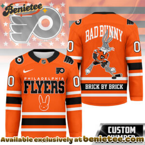 Philadelphia Flyers Premium NHL Bad Bunny Hockey Jersey NY