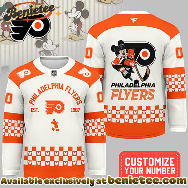 Philadelphia Flyers Premium NHL Disney Game Day Hockey Jersey