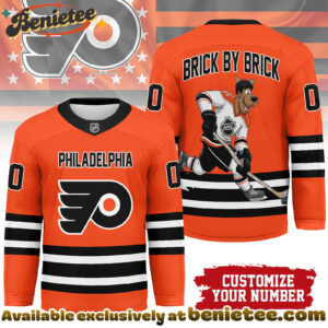 Philadelphia Flyers Premium NHL Scooby Doo Personalized Hockey Jersey
