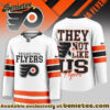 Philadelphia Flyers Premium NHL They Not Like Us Hockey Jersey