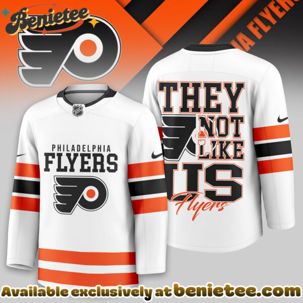 Philadelphia Flyers Premium NHL They Not Like Us Hockey Jersey