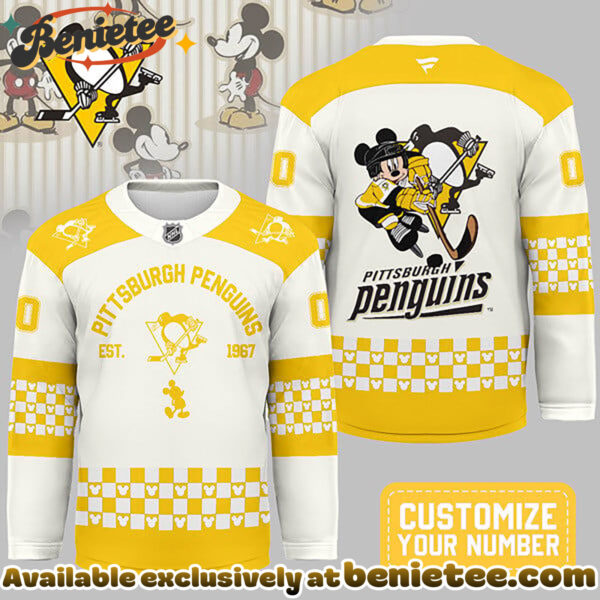 Pittsburgh Penguins Premium NHL Disney Game Day Hockey Jersey