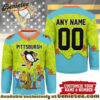 Pittsburgh Penguins Premium NHL Scooby Doo Hockey Jersey