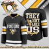 Pittsburgh Penguins Premium NHL They Not Like Us Hockey Jersey - Ver 2