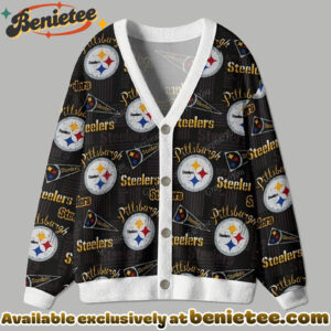 Pittsburgh Steelers Cardigan Christmas Sweater, Ugly Sweatshirt, Shirt, Hoodie, All Team NFL - Ver 2