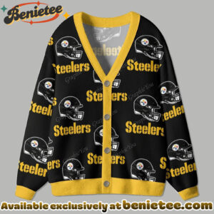 Pittsburgh Steelers Cardigan Christmas Sweater, Ugly Sweatshirt, Shirt, Hoodie, All Team NFL