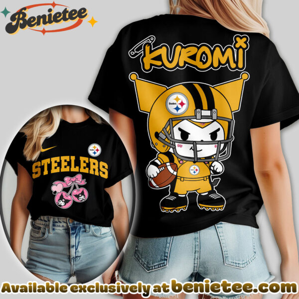 Pittsburgh Steelers Premium NFL Kuromi Women Shirt