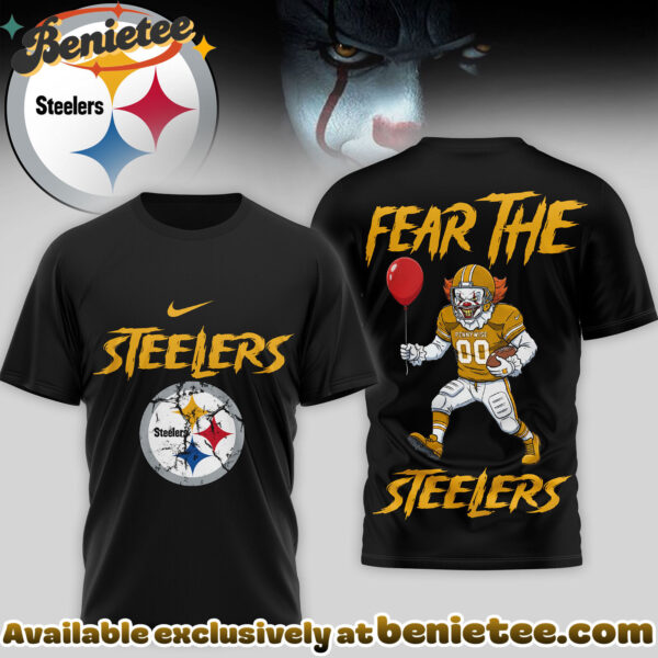 Pittsburgh Steelers Premium NFL Pennywise 3D Shirt