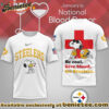 Pittsburgh Steelers Premium NFL Snoopy Blood Donor Awareness Month Tshirt, Sweatshirt, Hoodie