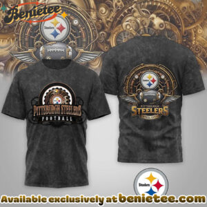 Pittsburgh Steelers Premium NFL Steampunk T-shirt