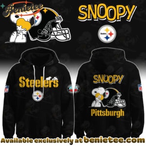 Pittsburgh Steelers x Snoopy Hoodie, Sweatshirt, T-shirt Limited Edition - Selling Out Fast
