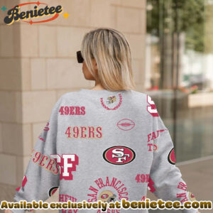 SAN FRANCISCO 49ERS ALWAYS ON REPEAT PREMIUM FLEECE CREW SWEATSHIRT, Shirt, Hoodie, All Team NFL