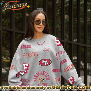SAN FRANCISCO 49ERS ALWAYS ON REPEAT PREMIUM FLEECE CREW SWEATSHIRT, Shirt, Hoodie, All Team NFL