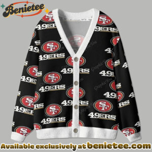 San Francisco 49ers Cardigan Christmas Sweater, Ugly Sweatshirt, Shirt, Hoodie, All Team NFL