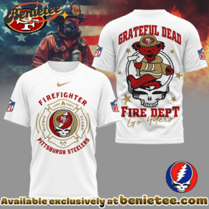 San Francisco 49ers Premium NFL Grateful Dead Firefighter 3D Shirt, Hoodie, Sweatshirt